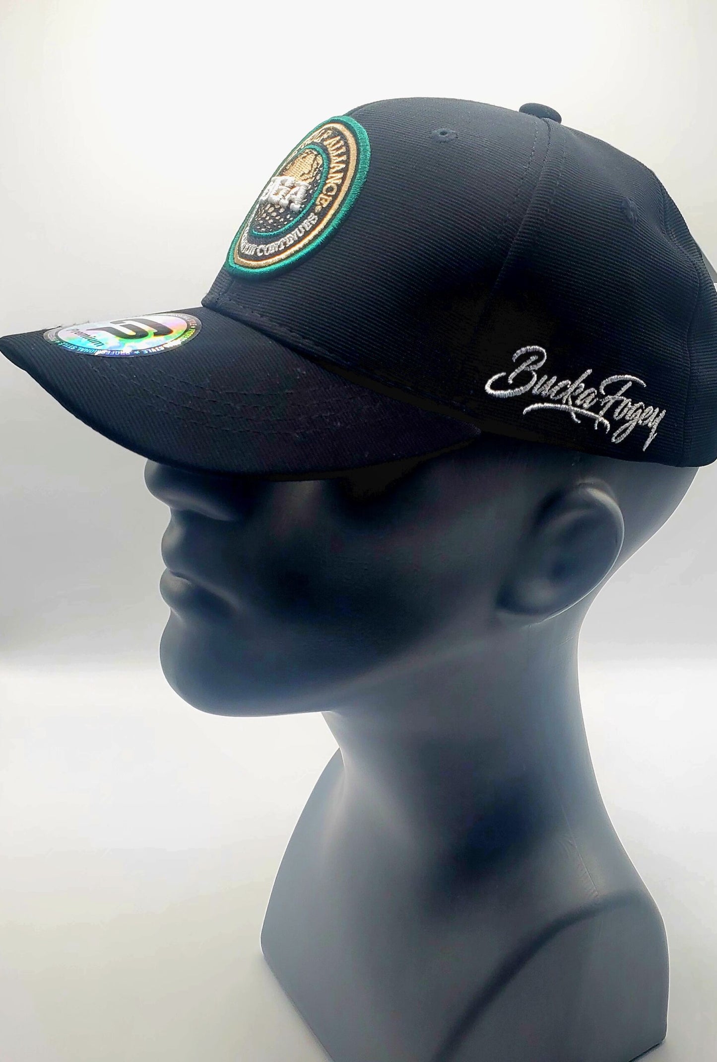 Black Golf Alliance Snapback Hat image 1