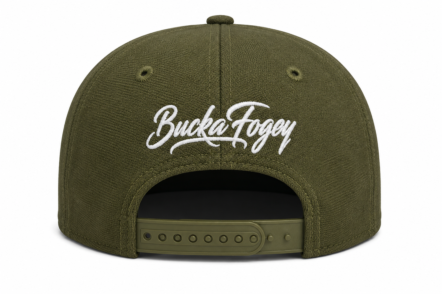 Olive Eagle Snapback Hat