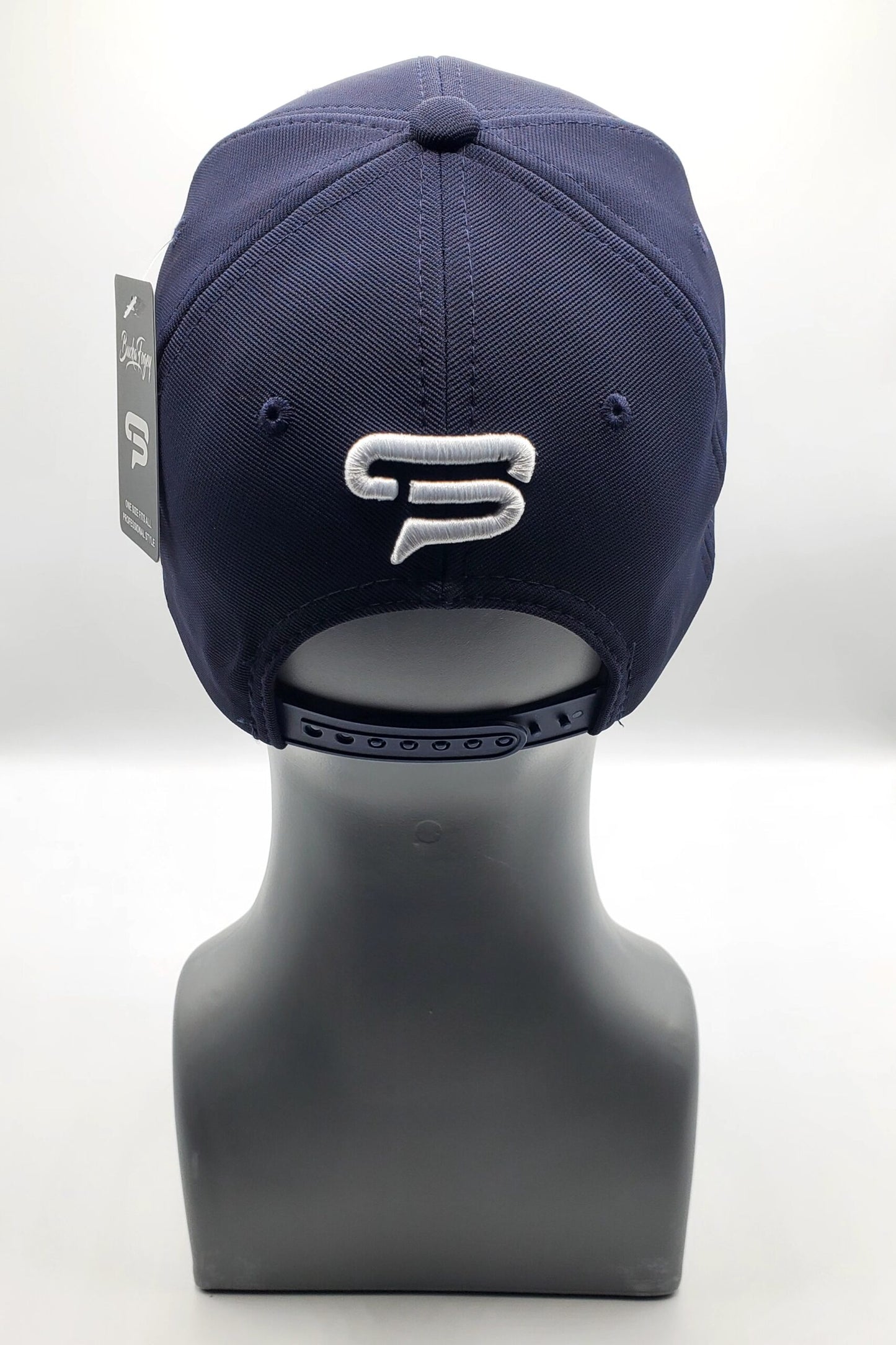 Blueberry Blue and White Snapback image 1
