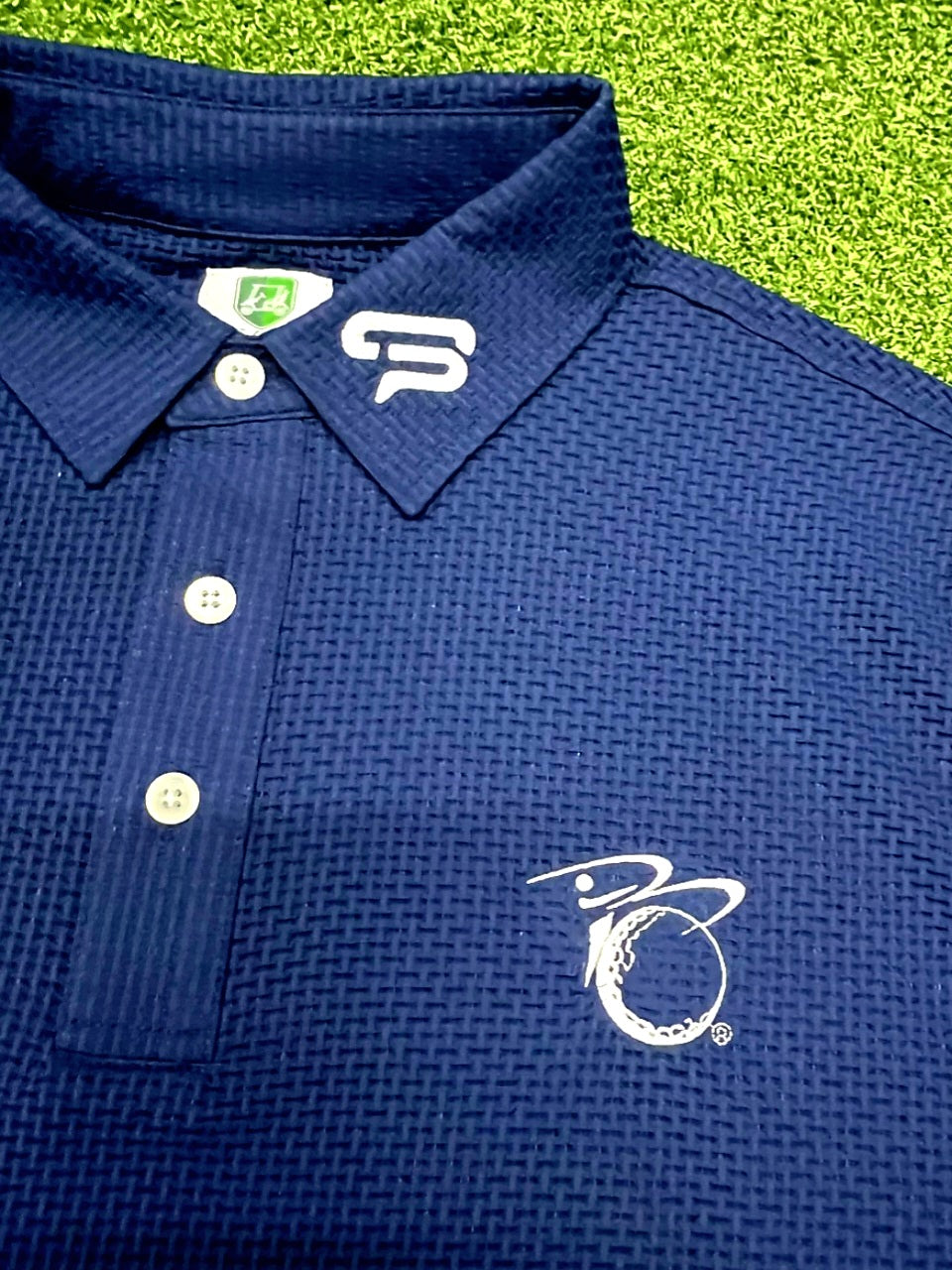 2024 Mancation Inspired Polo Collection: Navy Blue image 2