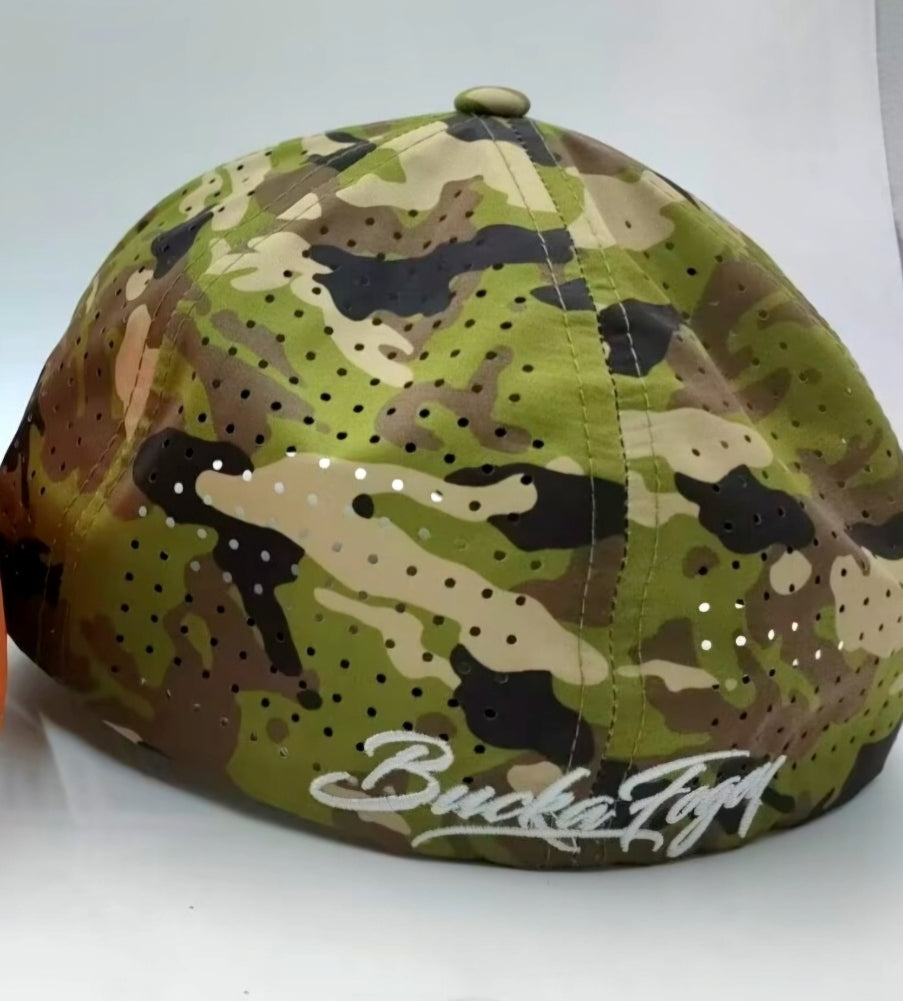 Salute to Service: Camouflaged Fitted Hat image 1