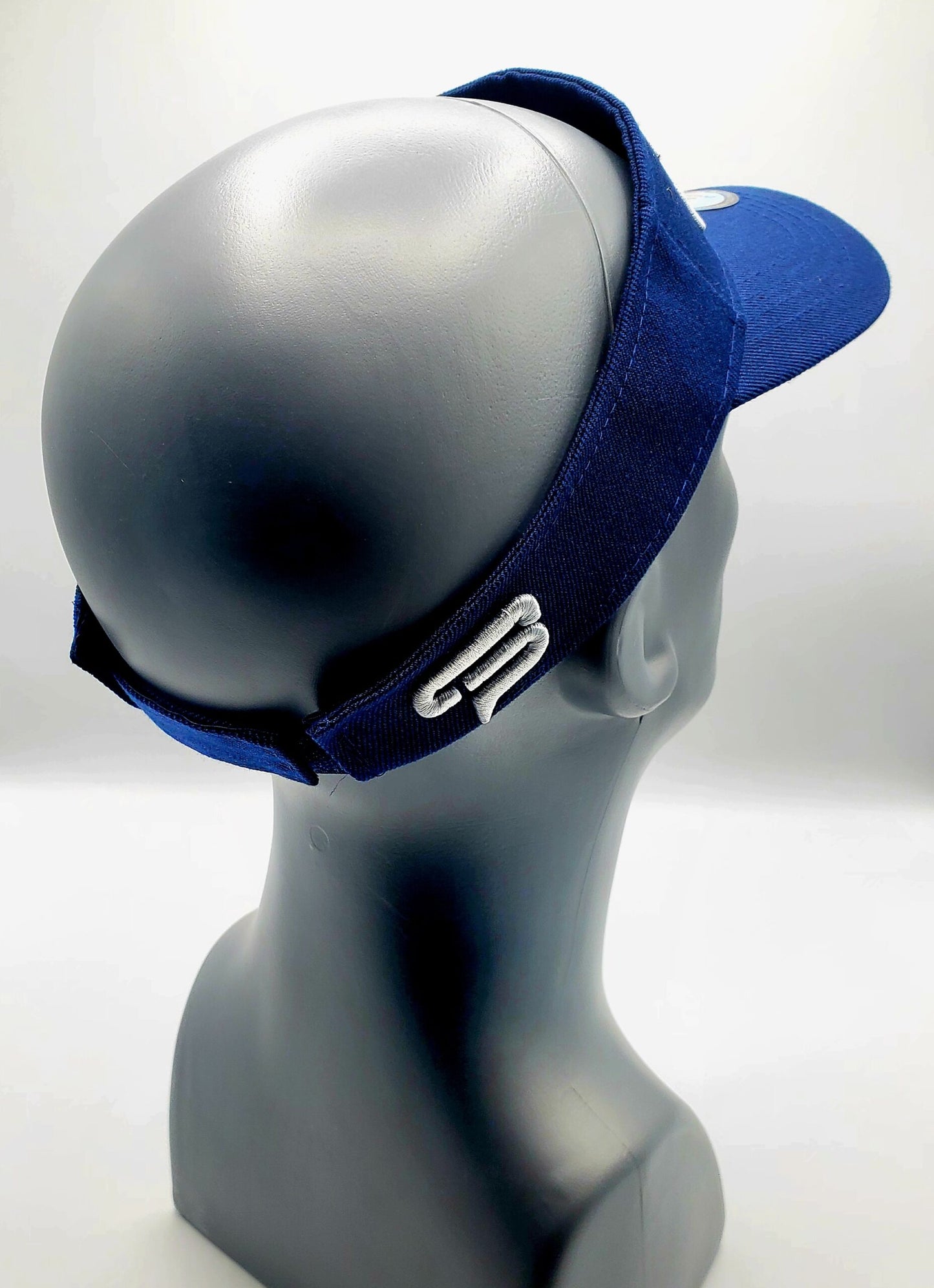 Blueberry Blue and White Visor image 1
