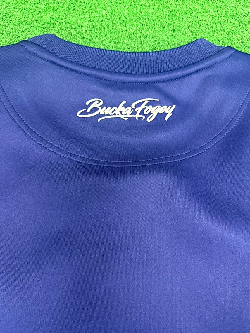 Bucka Fogey Man Navy Sweatshirt