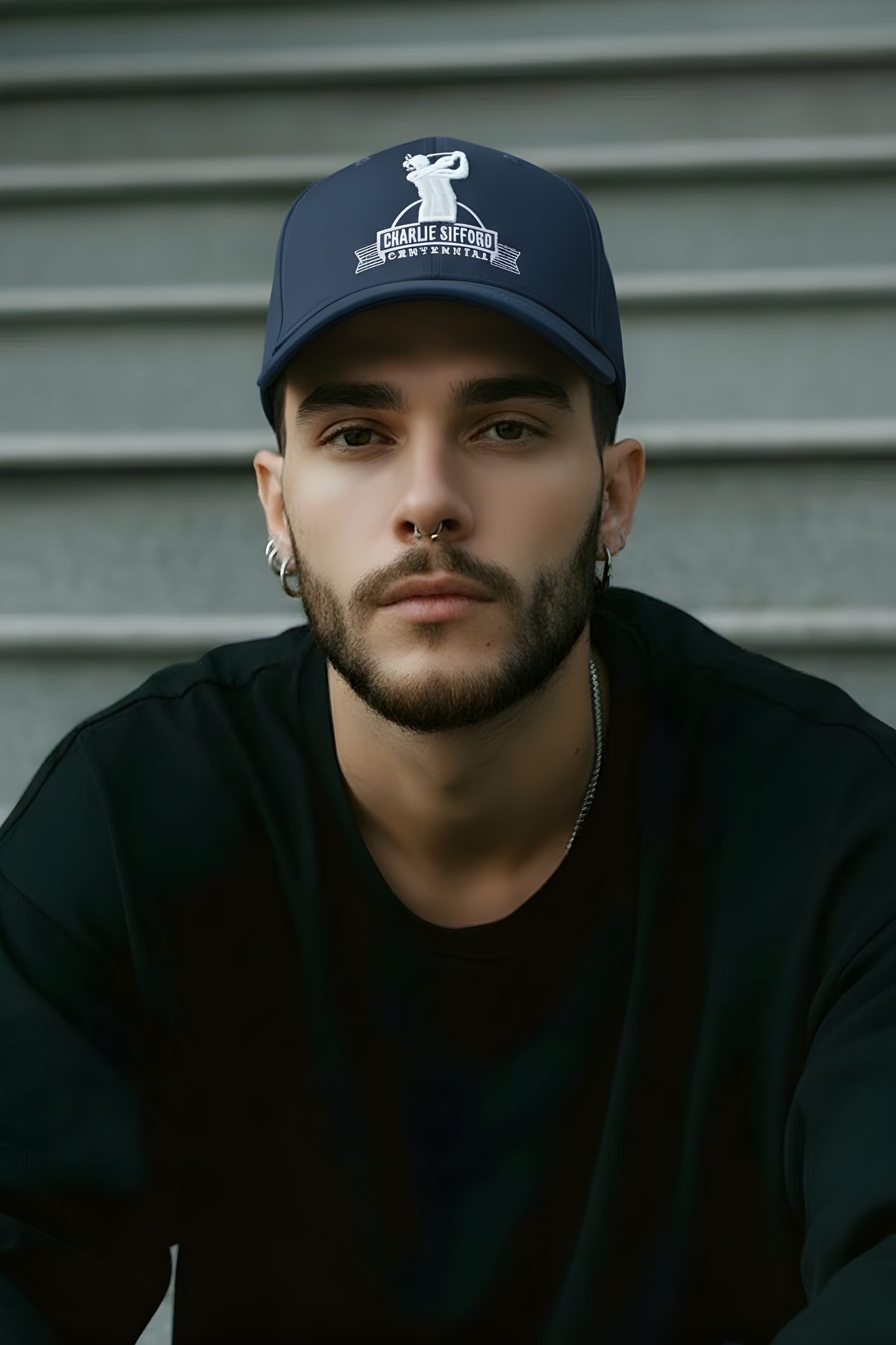 2026 Limited Edition Dr. Charlie Sifford Navy Snapback Hat