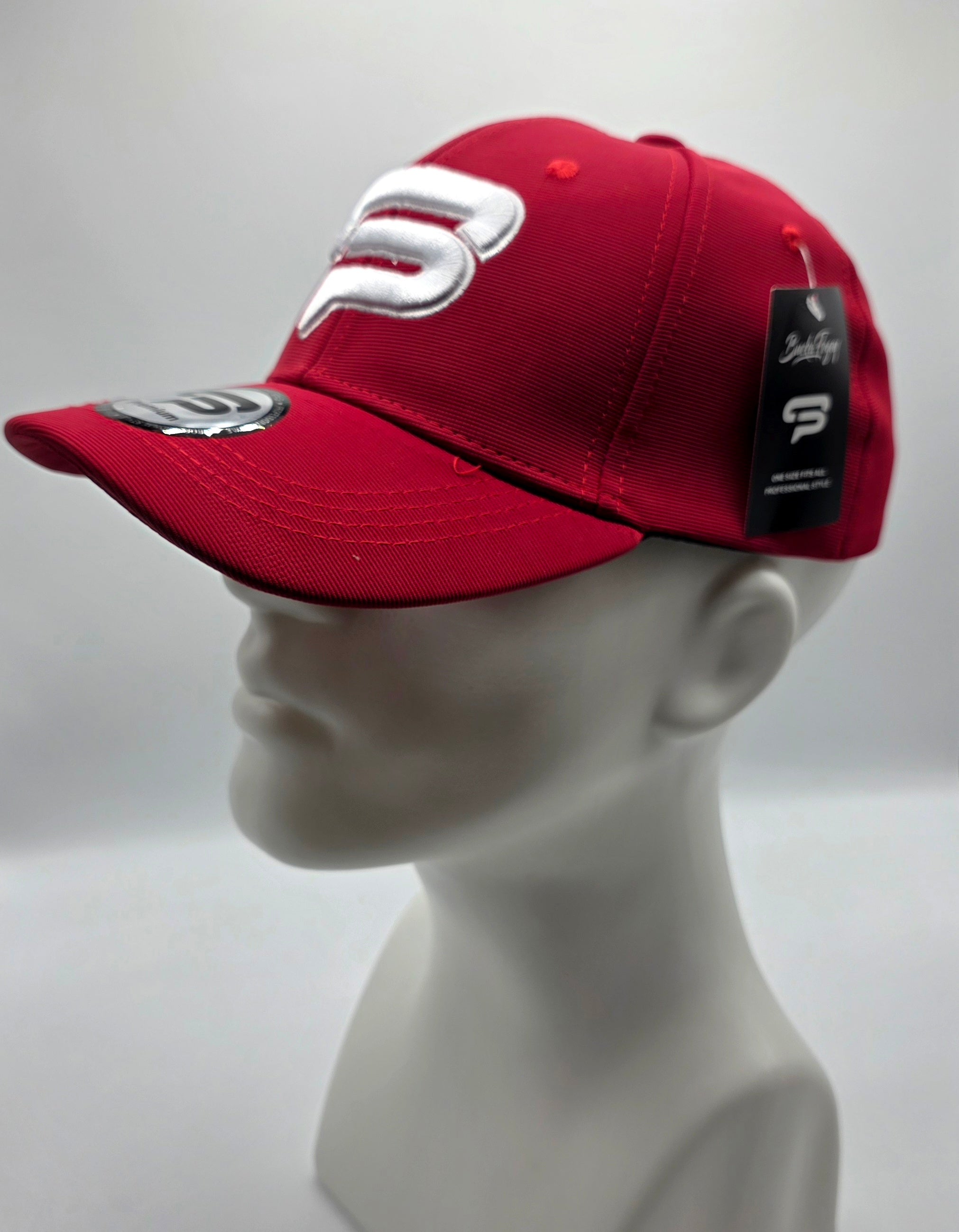 2026 Red High Beam Fitted Hat