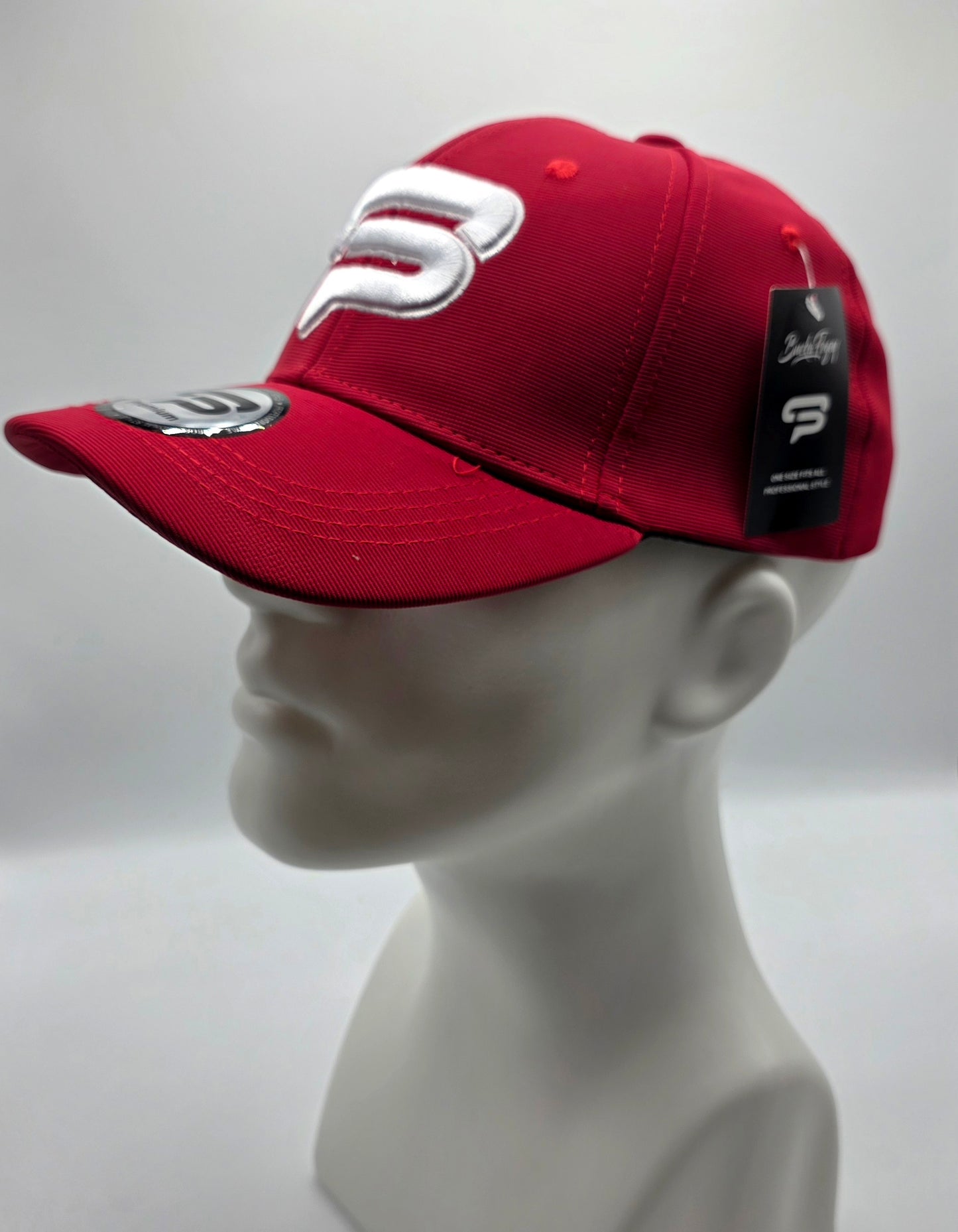 2026 Red High Beam Fitted Hat