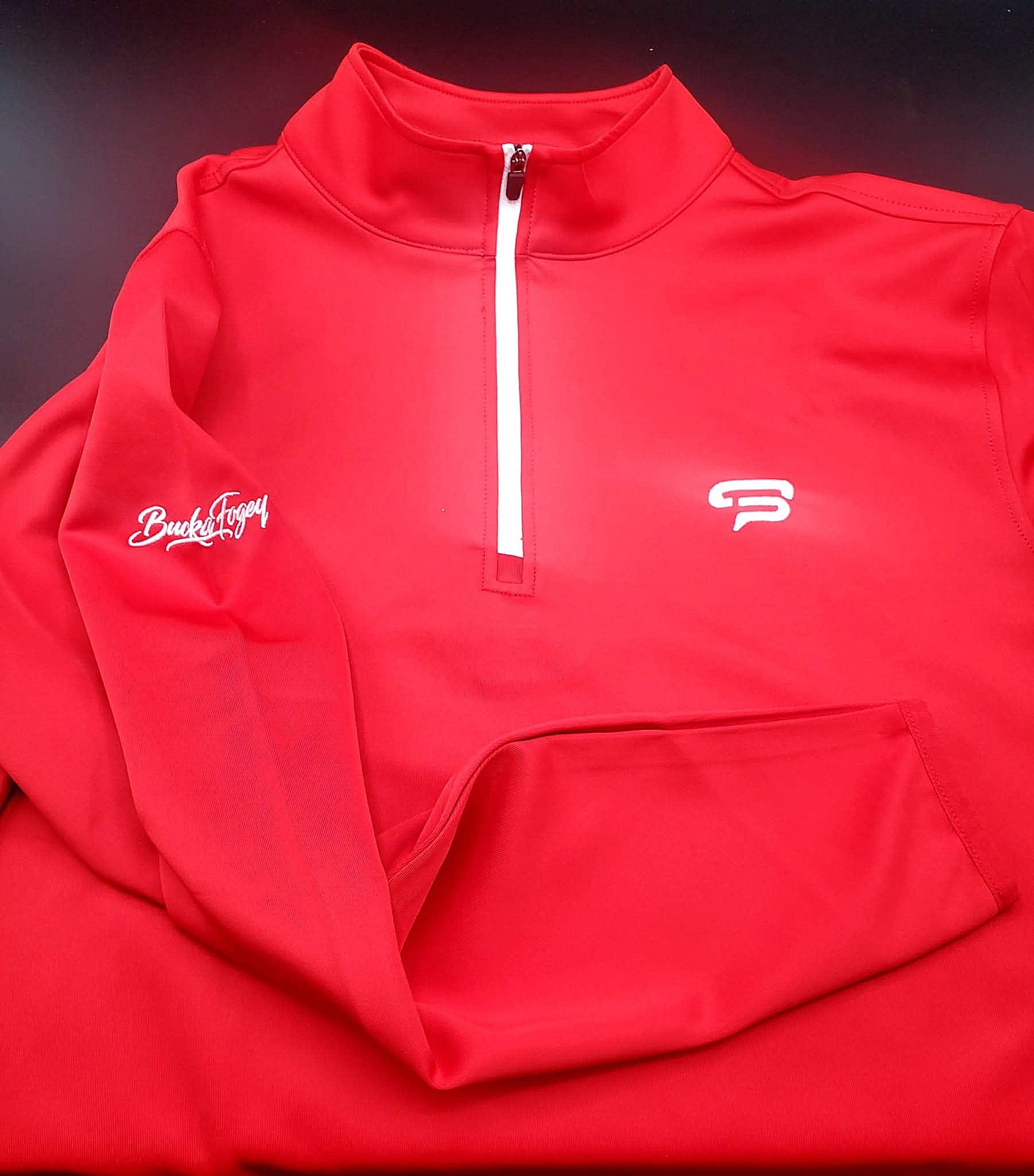Red High Beam Quarter-Zip