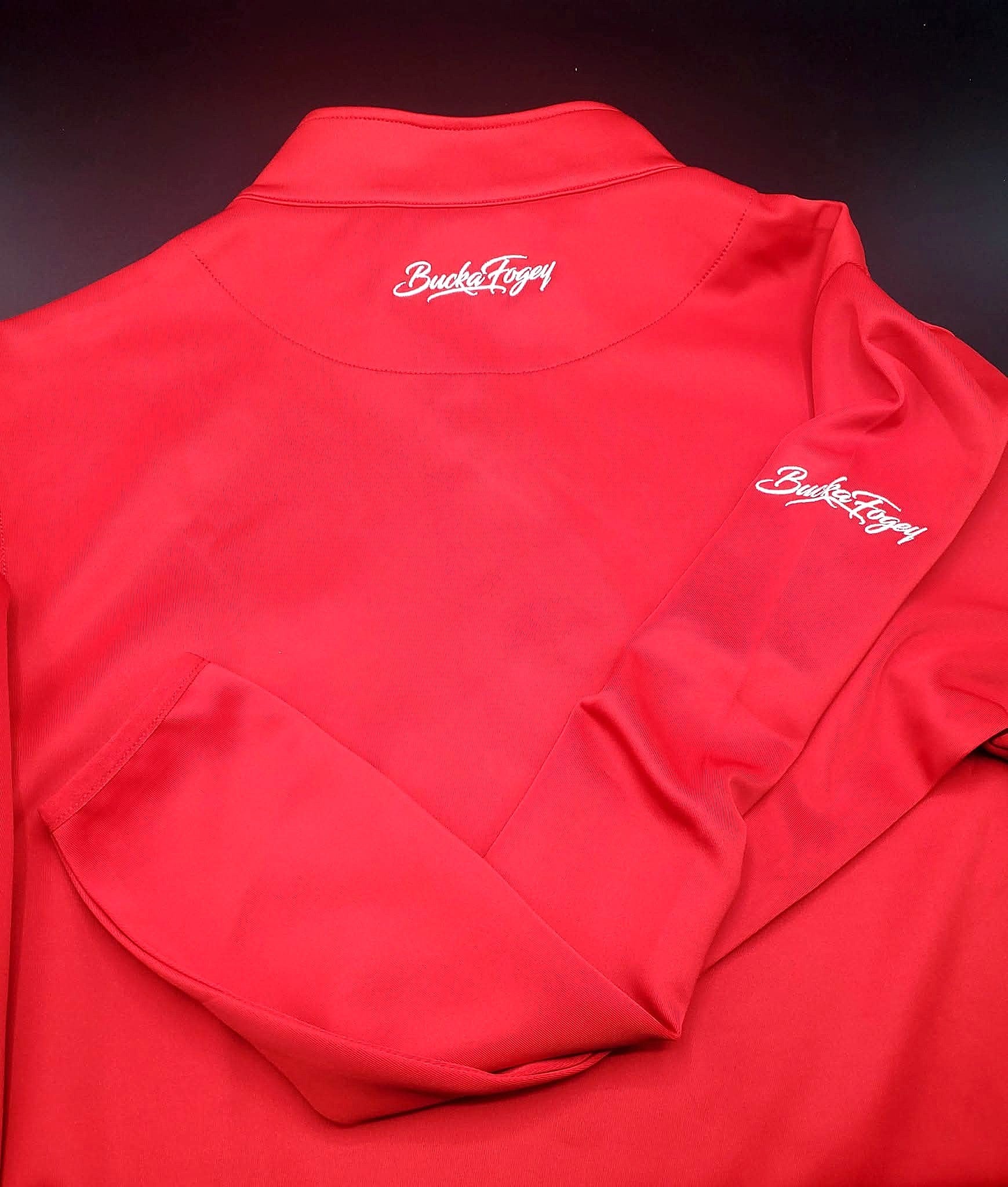 Red High Beam Quarter-Zip
