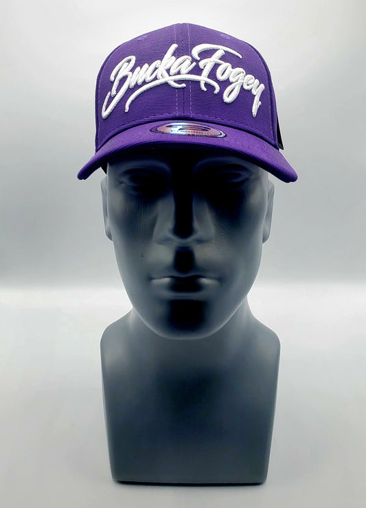 Purple Poetry Fitted Hat image 0