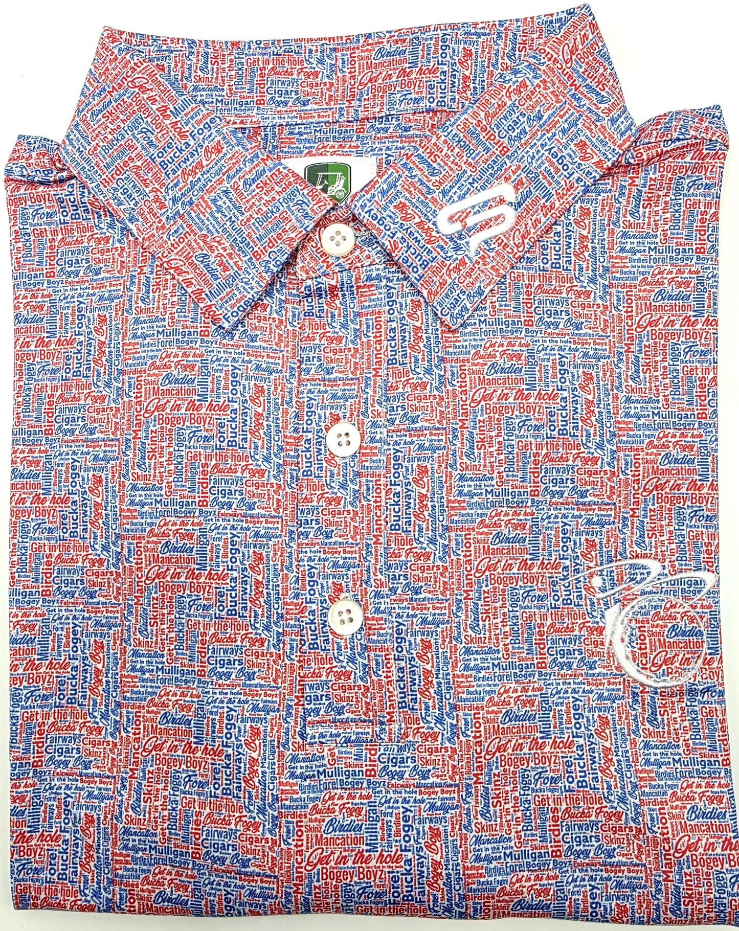 Par-Tee Certified in Red, White & Blue