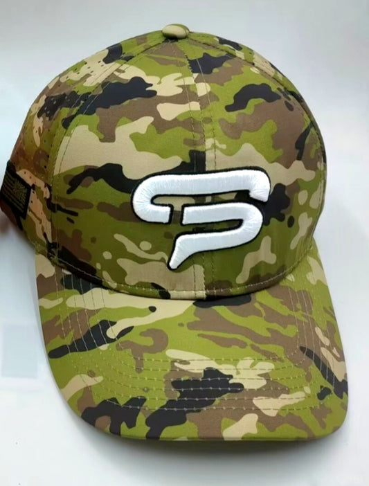 Salute to Service: Camouflaged Fitted Hat image 0