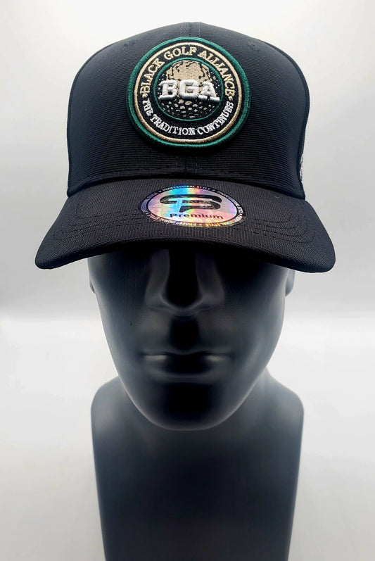 Black Golf Alliance Snapback Hat image 0